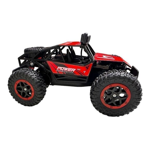Bezgar Remote controlled car red 2.4 GHz - Picture 1 of 16